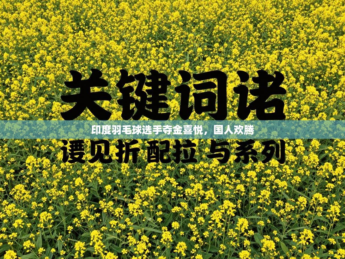 印度羽毛球选手夺金喜悦，国人欢腾  第2张